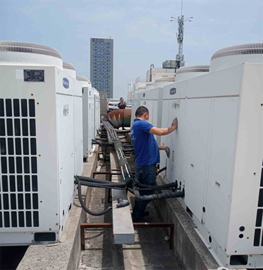 丹凤中央空调制热和不制冷系统维修方法