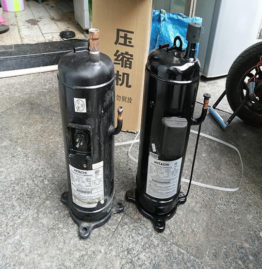 丹凤中央空调压缩机的更换维修